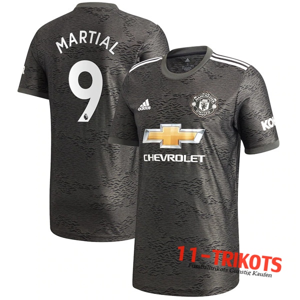 Fussball Manchester United (Martial 9) Auswärtstrikot 2020 2021 | 11-trikots