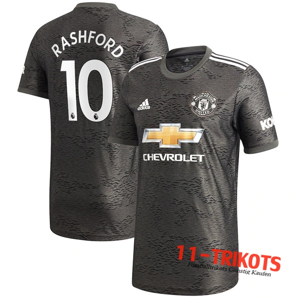 Fussball Manchester United (Rashford 10) Auswärtstrikot 2020 2021 | 11-trikots