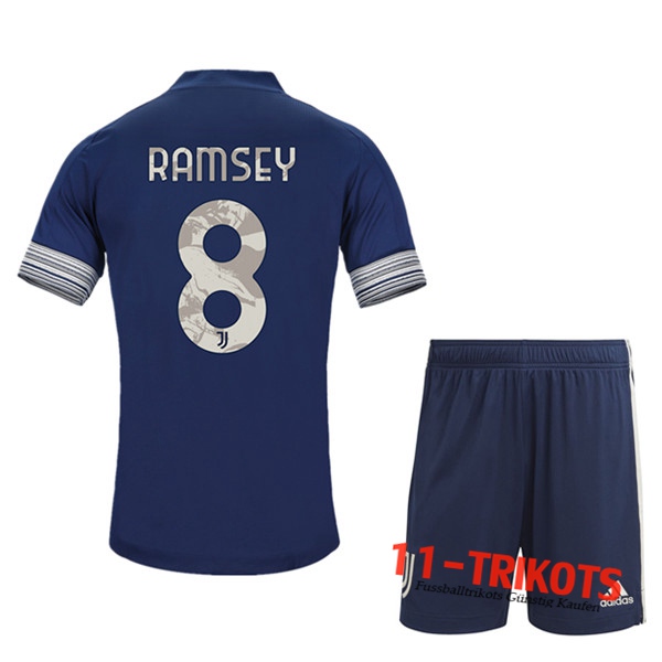 Fussball Juventus (RAMSEY 8) Kinder Auswärtstrikot 2020 2021 | 11-trikots