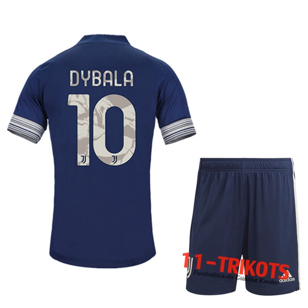 Fussball Juventus (DYBALA 10) Kinder Auswärtstrikot 2020 2021 | 11-trikots