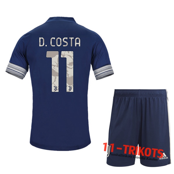Fussball Juventus (D.COSTA 11) Kinder Auswärtstrikot 2020 2021 | 11-trikots