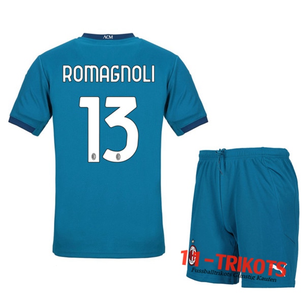 Fussball Milan AC (ROMAGNOLI 13) Kinder Third 2020 2021 | 11-trikots