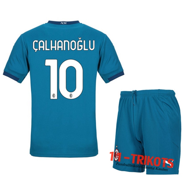 Fussball Milan AC (CALHANOGLU 10) Kinder Third 2020 2021 | 11-trikots