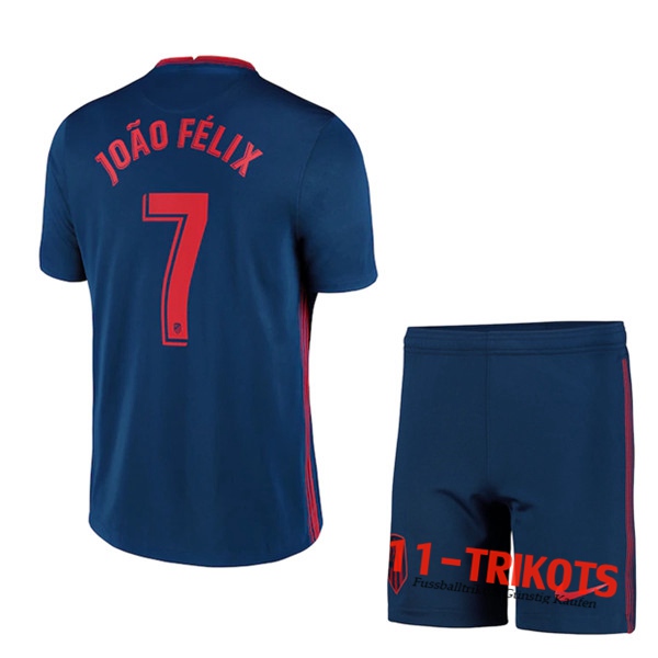 Fussball Atletico Madrid (Joao Felix 7) Kinder Auswärtstrikot 2020 2021 | 11-trikots