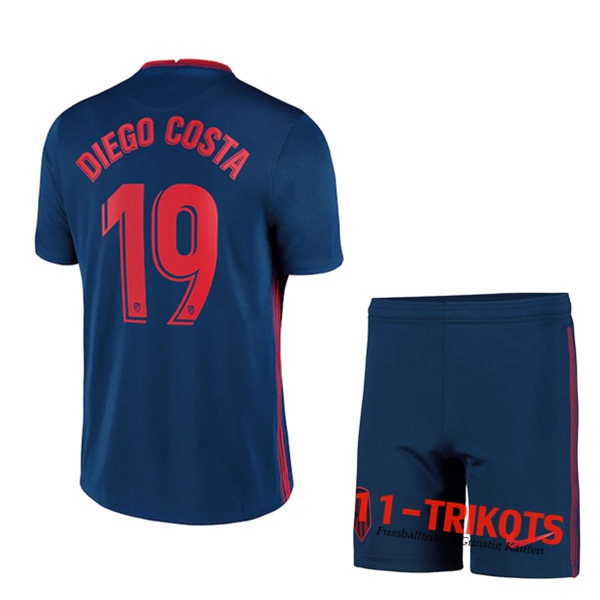 Fussball Atletico Madrid (Diego Costa 19) Kinder Auswärtstrikot 2020 2021 | 11-trikots