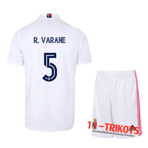 Fussball Real Madrid (ZIDANE 5) Kinder Heimtrikot 2020 2021 | 11-trikots