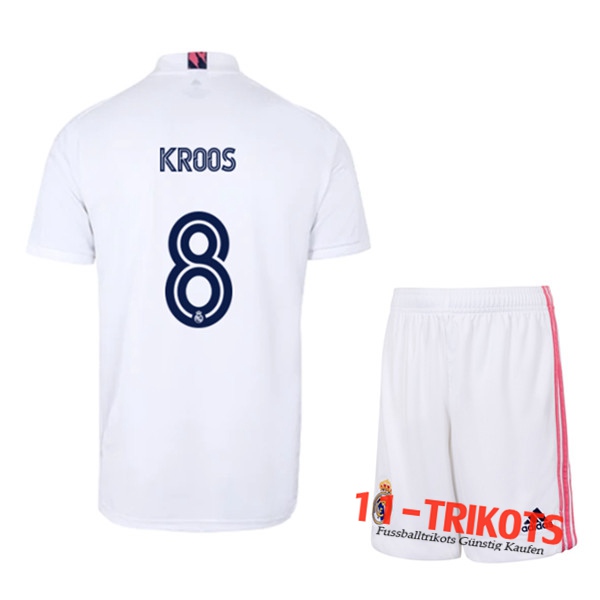 Fussball Real Madrid (KROOS 8) Kinder Heimtrikot 2020 2021 | 11-trikots