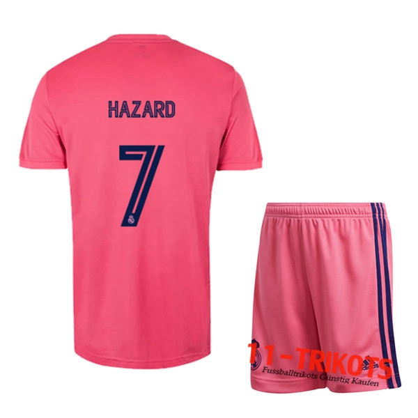 Fussball Real Madrid (HAZARD 7) Kinder Auswärtstrikot 2020 2021 | 11-trikots