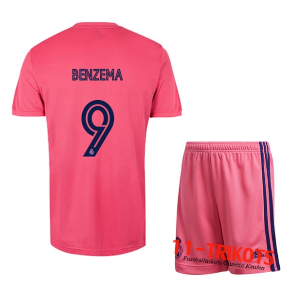 Fussball Real Madrid (BENZEMA 9) Kinder Auswärtstrikot 2020 2021 | 11-trikots