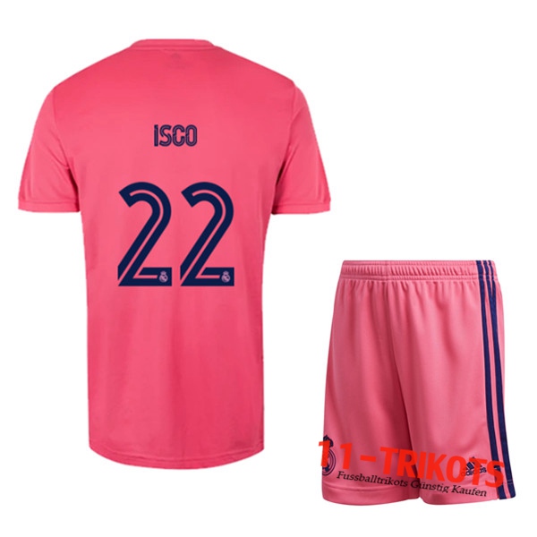 Fussball Real Madrid (ISCO 22) Kinder Auswärtstrikot 2020 2021 | 11-trikots