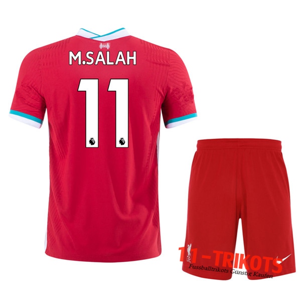 Fussball FC Liverpool (M.SALAH 11) Kinder Heimtrikot 2020 2021 | 11-trikots