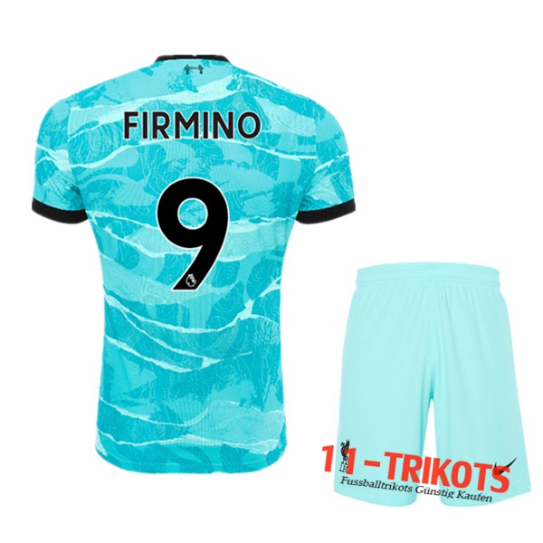 Fussball FC Liverpool (FIRMINO 9) Kinder Auswärtstrikot 2020 2021 | 11-trikots