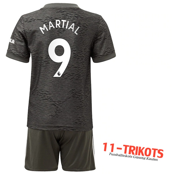 Fussball Manchester United (Martial 9) Kinder Auswärtstrikot 2020 2021 | 11-trikots