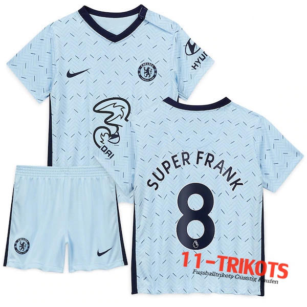 Fussball FC Chelsea (Lampard 8) Kinder Auswärtstrikot 2020 2021 | 11-trikots