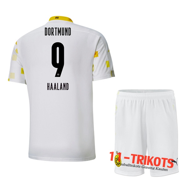 Fussball Dortmund BVB (HAALAND 9) Kinder Third 2020 2021 | 11-trikots