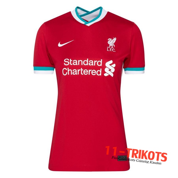 Neues FC Liverpool Damen Heimtrikot 2020/2021 Kurzarm Erstellen