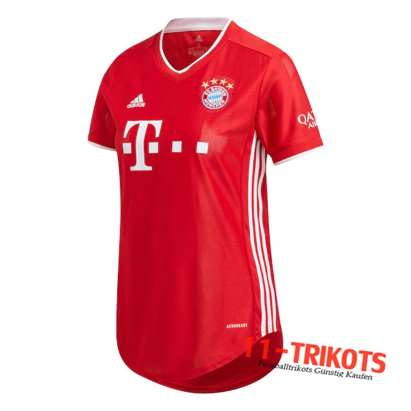 Neues Bayern Munchen Damen Heimtrikot 2020/2021 Kurzarm Erstellen