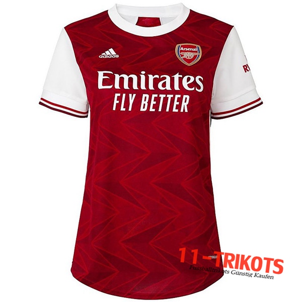 Neues Arsenal Damen Heimtrikot 2020/2021 Kurzarm Erstellen