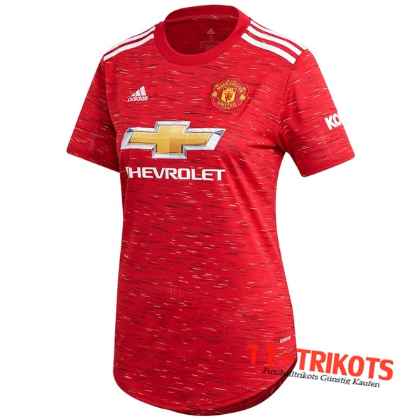 Neues Manchester United Damen Heimtrikot 2020/2021 Kurzarm Erstellen