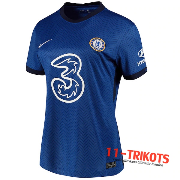 Neues FC Chelsea Damen Heimtrikot 2020/2021 Kurzarm Erstellen