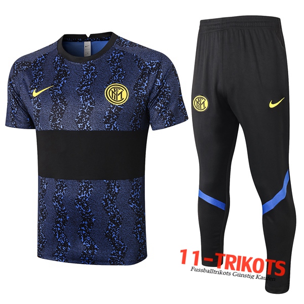 Inter Milan Trainingstrikot + Hose Schwarz 2020/2021