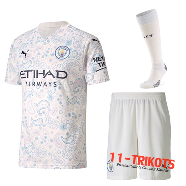 Zusammen Fussball Manchester City Third (Short+Socken) 2020 2021 | 11-trikots