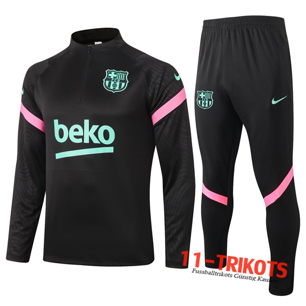 FC Barcelona Trainingsanzug Schwarz 2020 2021 | 11-trikots