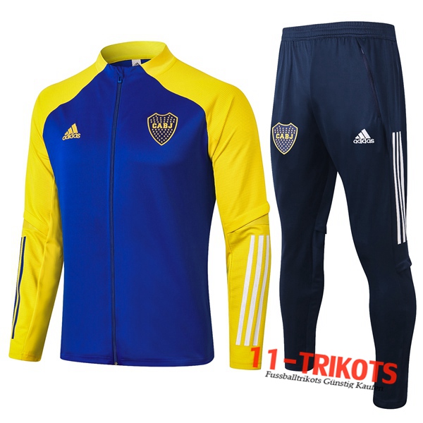 Boca Juniors Trainingsanzug (Jacke) Blau 2020 2021 | 11-trikots