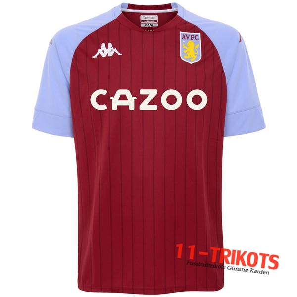 Neues Fussball Aston Villa Heimtrikot 2020 2021 | 11-trikots