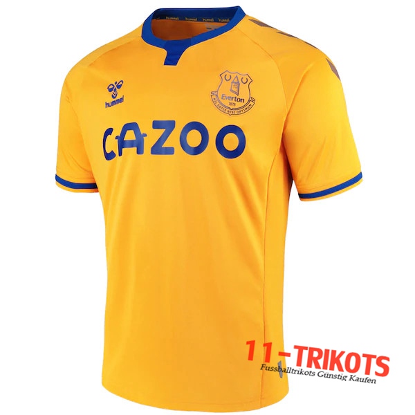 Neues Fussball Everton Auswärtstrikot 2020 2021 | 11-trikots