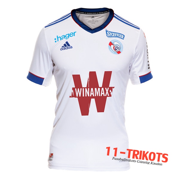 Fussball RC Strasbourg Auswärtstrikot 2020 2021 | 11-trikots