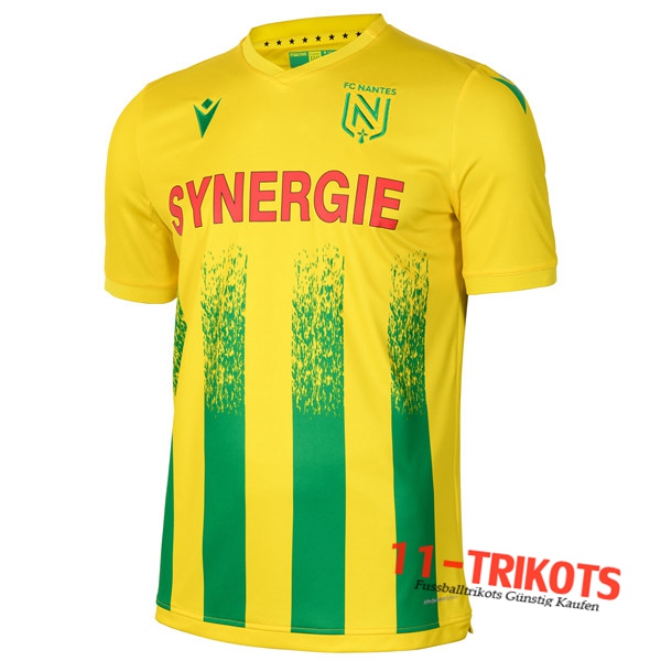 Fussball FC Nantes Heimtrikot 2020 2021 | 11-trikots