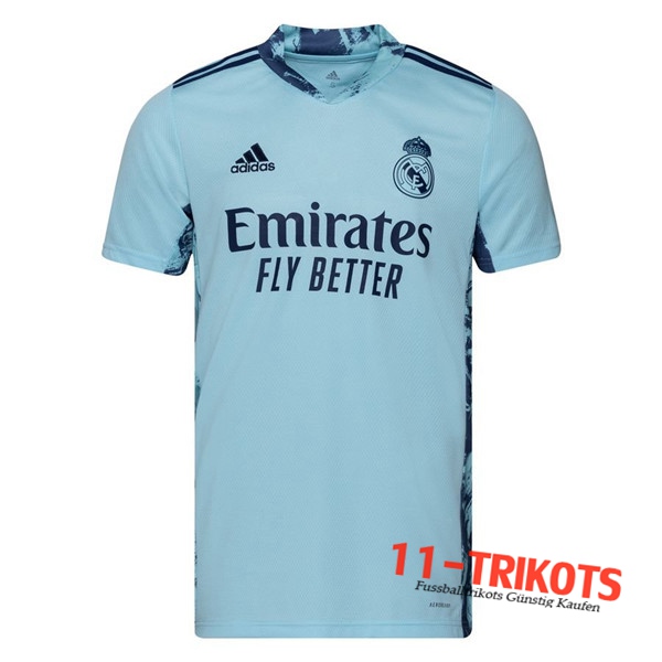 Fussball Real Madrid Torwart Blau 2020 2021 | 11-trikots