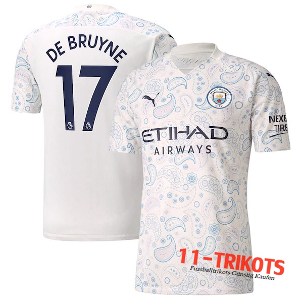 Fussball Manchester City (De Bruyne 17) Third 2020 2021 | 11-trikots