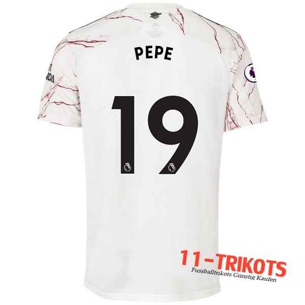 Fussball Arsenal (Pepe 19) Auswärtstrikot 2020 2021 | 11-trikots