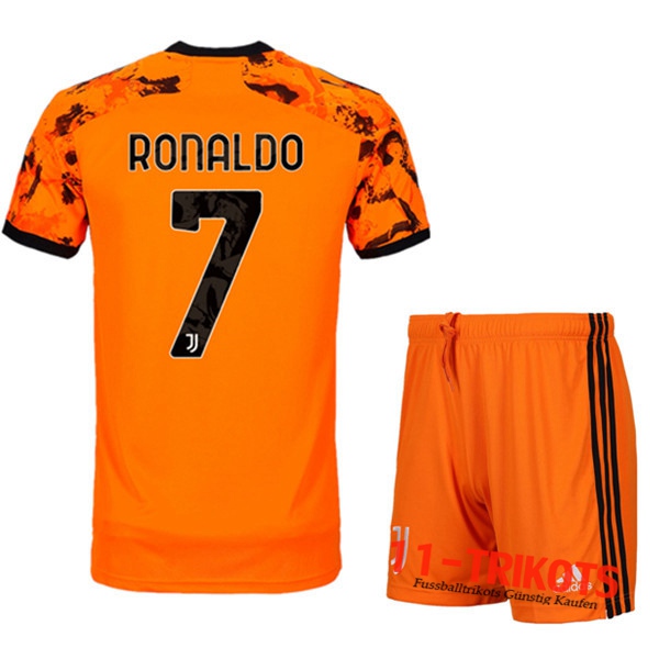 Fussball Juventus (RONALDO 7) Kinder Third 2020 2021 | 11-trikots