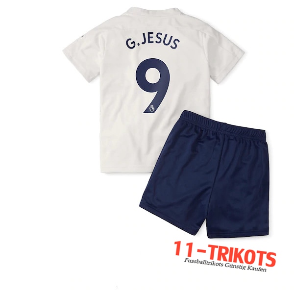Fussball Manchester City (G.Jesus 9) Kinder Third 2020 2021 | 11-trikots