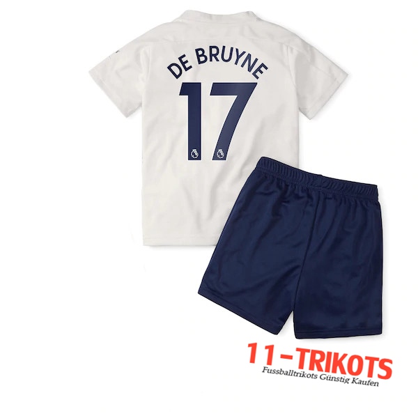 Fussball Manchester City (De Bruyne 17) Kinder Third 2020 2021 | 11-trikots
