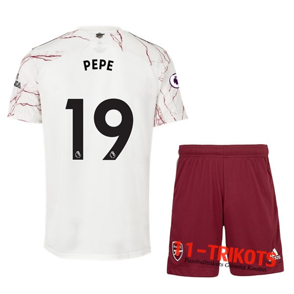 Fussball Arsenal (Pepe 19) Kinder Auswärtstrikot 2020 2021 | 11-trikots