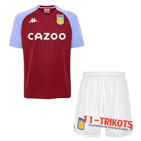Fussball Aston Villa Kinder Heimtrikot 2020 2021 | 11-trikots