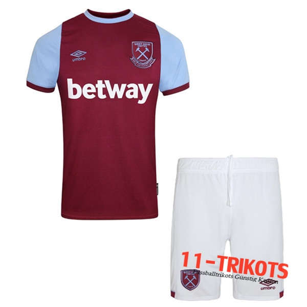 Fussball West Ham Kinder Heimtrikot 2020 2021 | 11-trikots