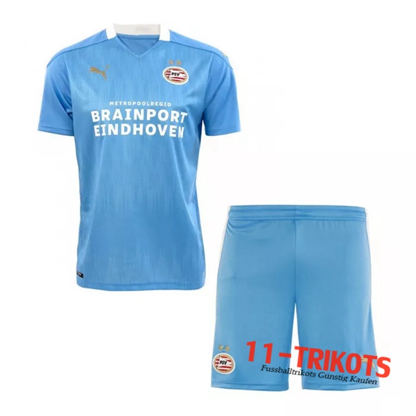 Fussball PSV Eindhoven Kinder Auswärtstrikot 2020 2021 | 11-trikots