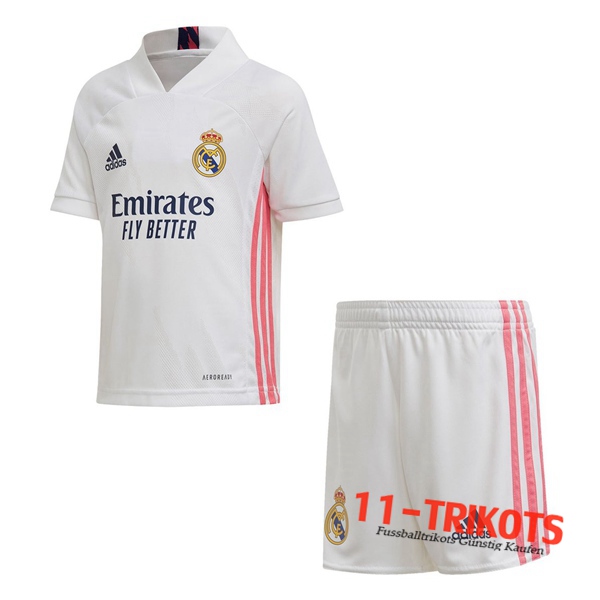 Neues Fussball Real Madrid Kinder Heimtrikot 2020 2021 | 11-trikots