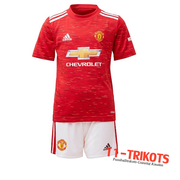 Neues Fussball Manchester United Kinder Heimtrikot 2020 2021 | 11-trikots