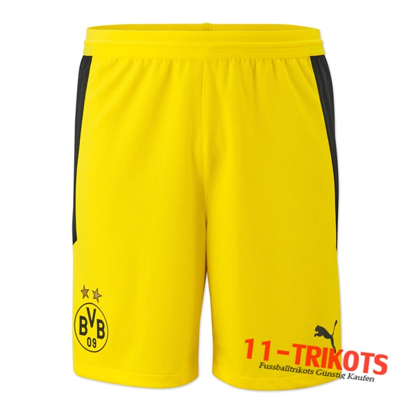 Neuestes Fussball Dortmund BVB Auswärtsshorts 2020 2021 | 11-trikots