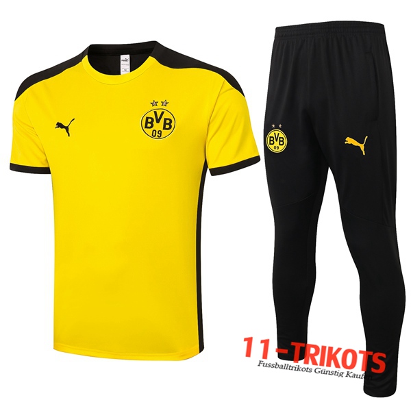 Dortmund BVB Trainingstrikot + Hose Gelb 2020/2021