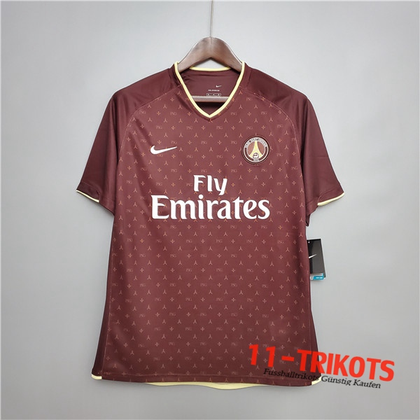 Neuestes Fussball PSG Retro Heimtrikot 2006/2007