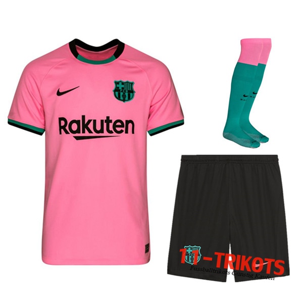 Zusammen Fussball FC Barcelona Thirdtrikot (Short+Socken) 2020 2021 | 11-trikots