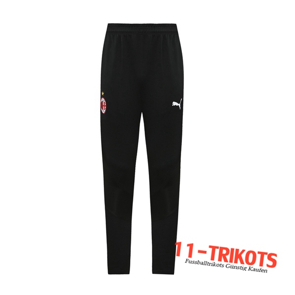 Pantalones Entrenamiento Milan AC Negro 2020 2021