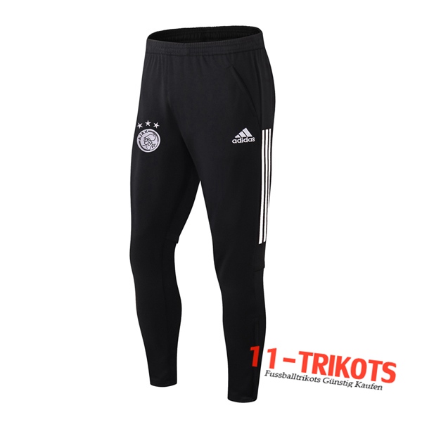 Pantalones Entrenamiento AFC Ajax Negro 2020 2021